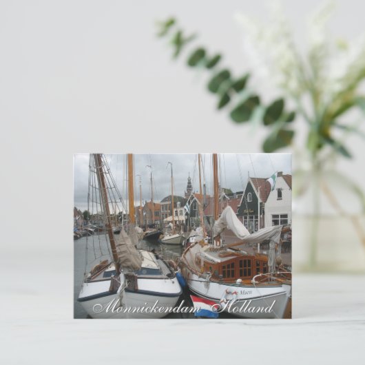 Monnickendam Holland Postcard Postkarte (Stehend Vorderseite)