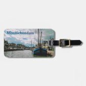 Monnickendam Souvenir Gepäckanhänger (Vorderseite horizontal)