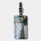 Monnickendam Souvenir Gepäckanhänger (Vorderseite vertikal)