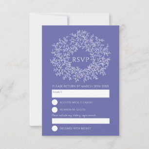 Mono-Blatt-UAWG RSVP Karte