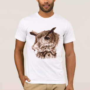Mono fine art bemalt Adleruhu T - Shirt