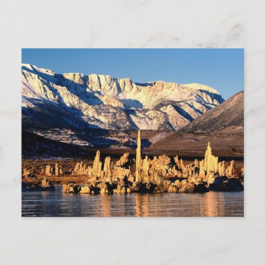 Mono Lake, CA Postkarte (Vorderseite)