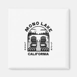 Mono Lake Kalifornien Outdoor Vintage Magnet