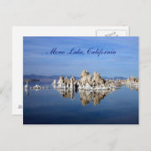 Mono Lake, Kalifornien Postkarte (Vorne/Hinten)