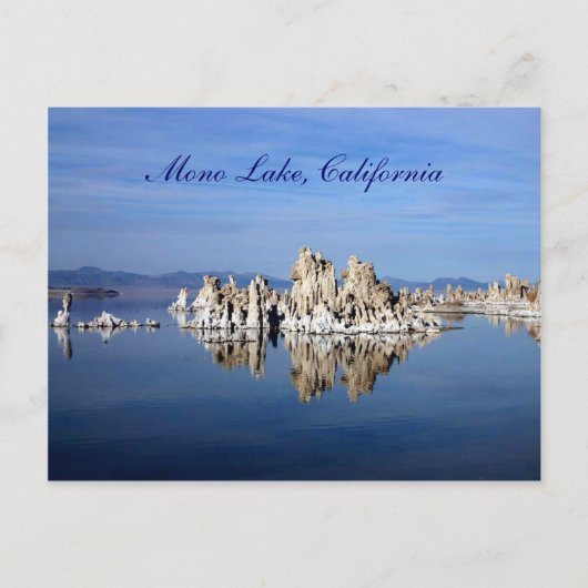 Mono Lake, Kalifornien Postkarte (Vorderseite)
