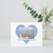Mono Lake Kiss Sprichwort Postkarte (Stehend Vorderseite)