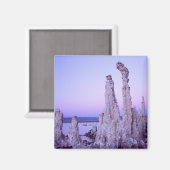 Mono Lake Reserve. California. USA. Tufa Magnet (Vorderseite/Rückseite)