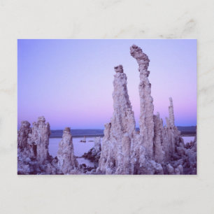 Mono Lake Reserve. California. USA. Tufa Postkarte