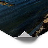Mono Lake Scene Poster (Ecke)