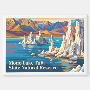 Mono Lake Tufa State Naturreservat Kalifornien Magnet