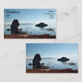 Mono Lake Tufas Visitenkarte (Vorne/Hinten)