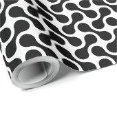 Mono Maze - Retro Flow Geschenkpapier (Rolleneckpunkt)