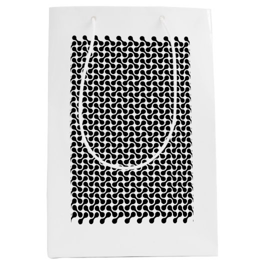 Mono Maze - Retro Flow Mittlere Geschenktüte (Vorderseite)