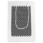 Mono Maze - Retro Flow Mittlere Geschenktüte (Rückseite)