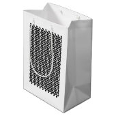 Mono Maze - Retro Flow Mittlere Geschenktüte (Rückseite Schrägansicht)