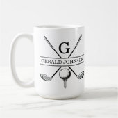 Mono-Modell für Golf-Design-Zwei-Tone-Kaffee-Tasse Kaffeetasse (Links)