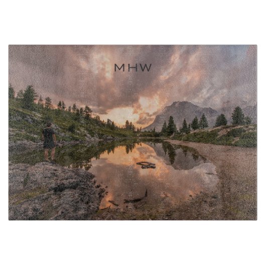 Mono-Pond-Schneidbrett Schneidebrett (Vorderseite)