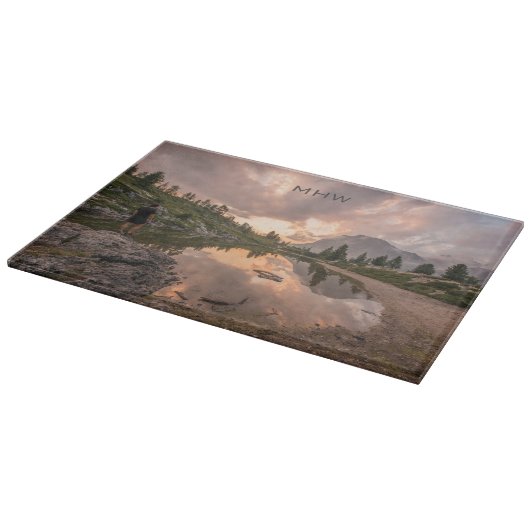 Mono-Pond-Schneidbrett Schneidebrett (Ecke)