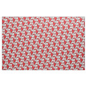 Mono-Rotes Muster für den grafischen Elefanten Stoff (Fat Quarter (45,7 x 55,9 cm))