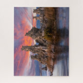 Mono See mit Tufa Formationen Puzzle (Vertikal)