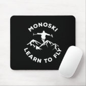 Mono Ski Learn To Fly Para Skiing Adaptive Sports  Mousepad (Mit Mouse)