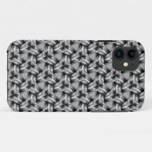 Mono Texture Weave Muster Designer iPhone 5 Fall Case-Mate iPhone Hülle (Rückseite (Horizontal))