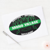 Mono Village Survivor Sticker Green (Umschlag)
