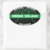 Mono Village Survivor Sticker Green (Tasche)