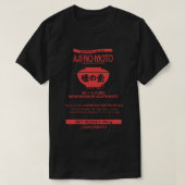 Monoatriumglutamat (MSG) T-Shirt (Design vorne)