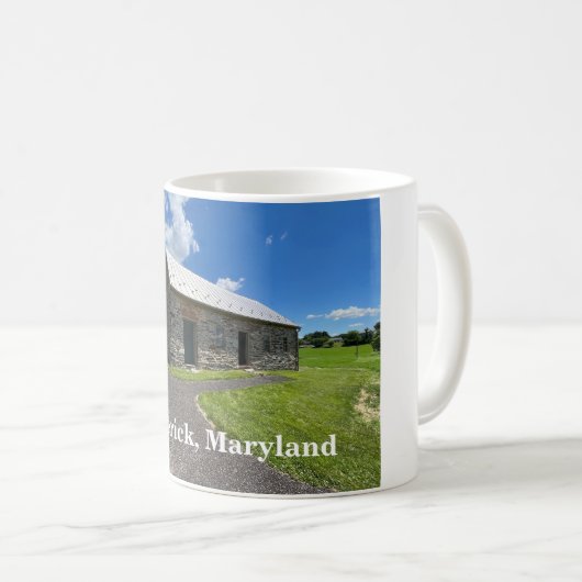 Monocacy Battlefield in Frederick Maryland Kaffeetasse (VorderseiteRechts)