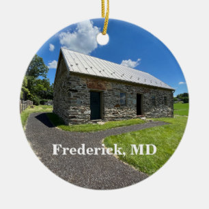 Monocacy Battlefield in Frederick Maryland Keramik Ornament