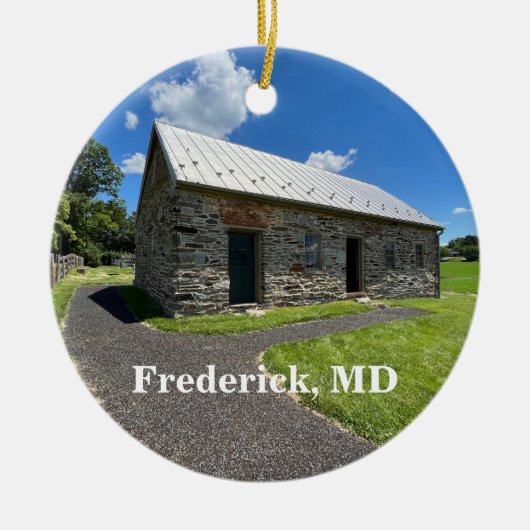Monocacy Battlefield in Frederick Maryland Keramik Ornament (Vorne)