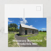 Monocacy Battlefield Postkarte (Vorne/Hinten)