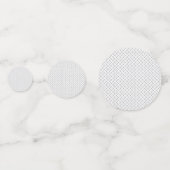 Monochrom Geometrische Textur|Nahtloses Diamantseh Konfetti (Vorderseiten)