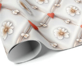 Monochrom Geschenkpapier (Rolleneckpunkt)