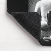 Monochrom geschnitzter Buddha Mousepad (Ecke)