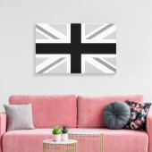 Monochrom Leinwanddruck (Insitu (Wohnzimmer))