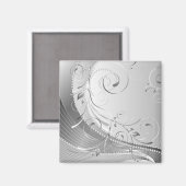 monochrom magnet (Vorderseite/Rückseite)