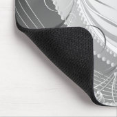 monochrom mousepad (Ecke)
