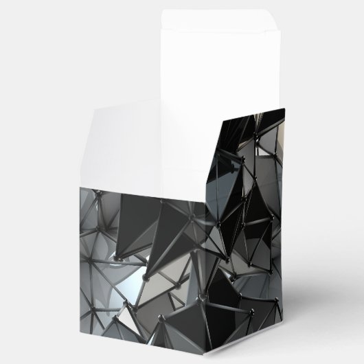 Monochrom ohne Grenzen: Geschenkschachtel (Geöffnet)