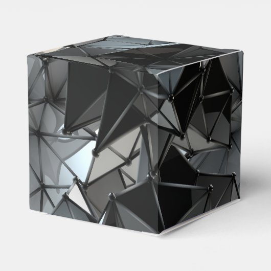 Monochrom ohne Grenzen: Geschenkschachtel (Rückseite)