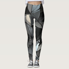 Monochrom ohne Grenzen: Leggings