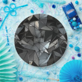 Monochrom ohne Grenzen: Pappteller (Party)