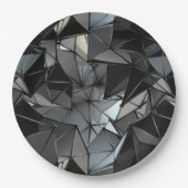 Monochrom ohne Grenzen: Pappteller (Vorderseite)