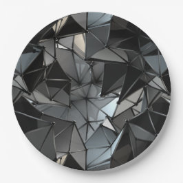 Monochrom ohne Grenzen: Pappteller