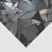 Monochrom ohne Grenzen: Seidenpapier (Detail)