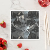 Monochrom ohne Grenzen: Serviette (Beispiel)