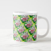 Monochrom, Rosen, Dianthus caryophyllus, Gerb Jumbo-Tasse (Rechts)