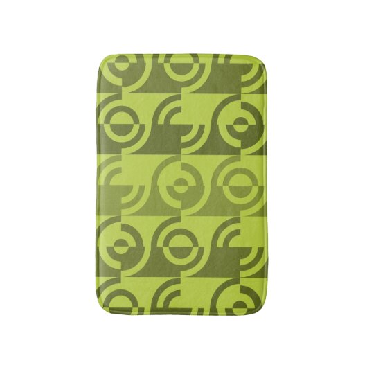 Monochrom-Schaltkreisdesign - Badermatte Badematte (Vorderseite Vertikal)