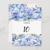 Monochrom-Sitzplatzkarte Postkarte (Vorne/Hinten)